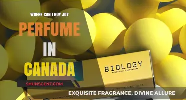 Joy Perfume: Where to Buy in Canada