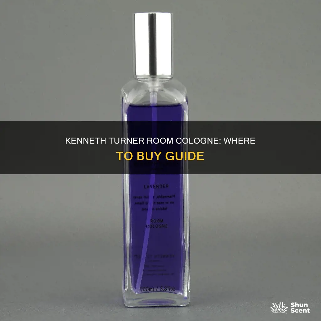 where can i buy kenneth turner room cologne