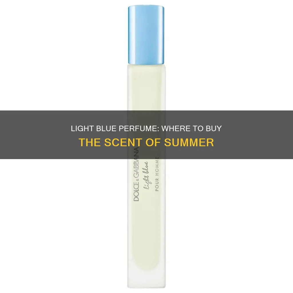 where can i buy light blue perfume