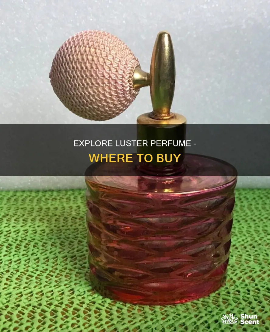 where can i buy luster perfume