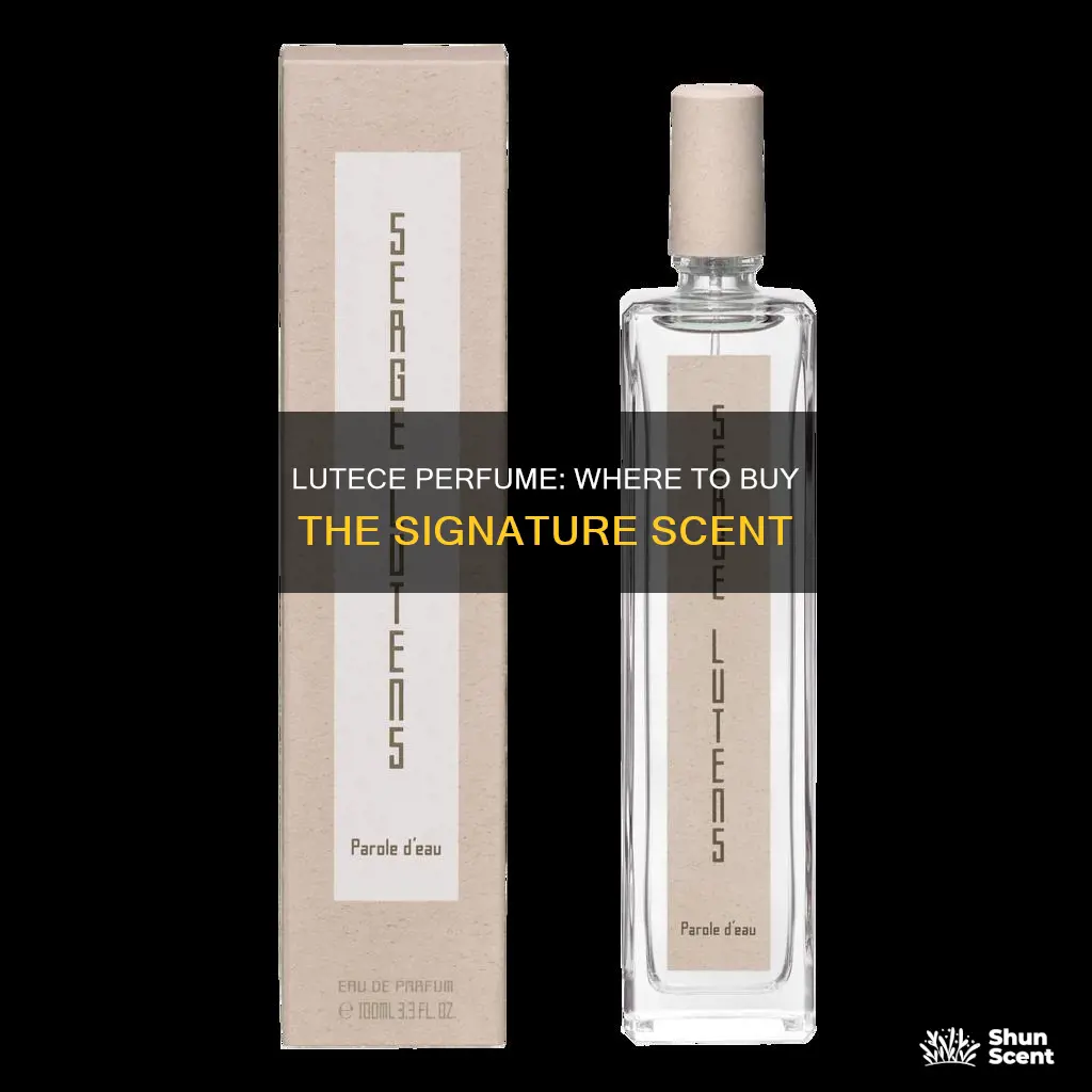 where can i buy lutece perfume