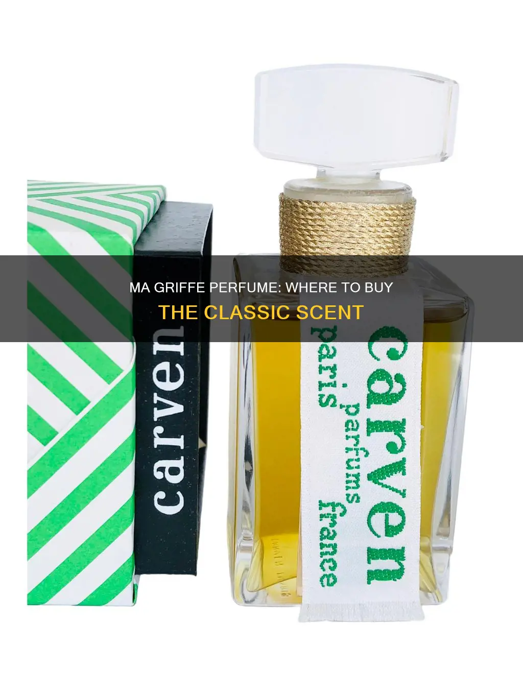 where can i buy ma griffe perfume