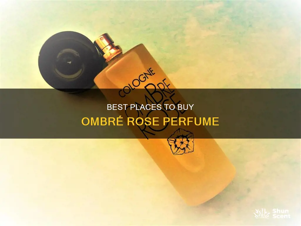 where can i buy ombre rose perfume