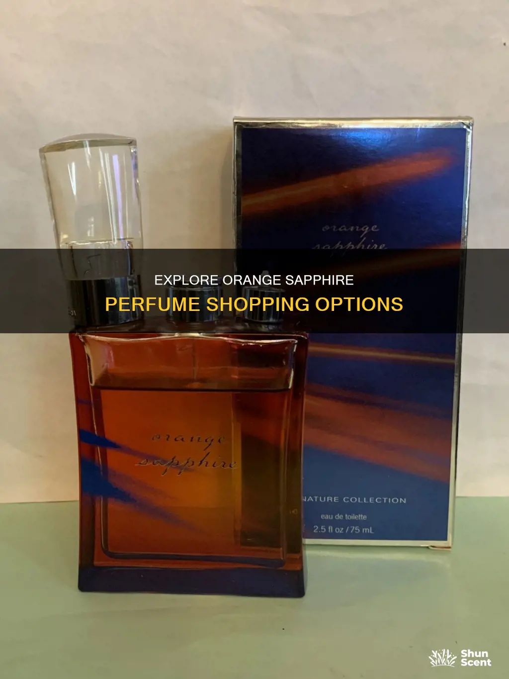 where can i buy orange sapphire perfume