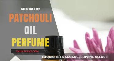 Best Places to Buy Patchouli Oil Perfume