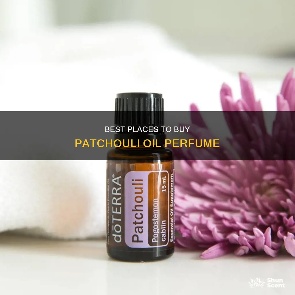 where can i buy patchouli oil perfume