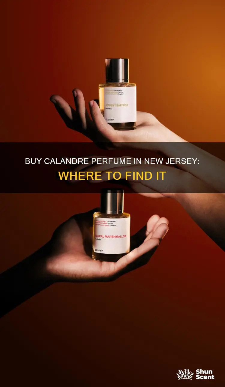 where can i buy perfume calandre in new jersey