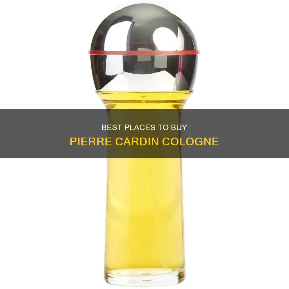 where can i buy pierre cardin cologne