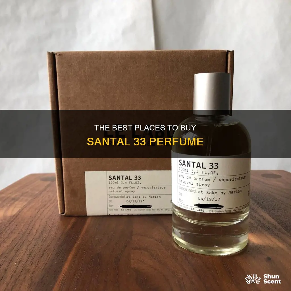 where can i buy santal 33 perfume