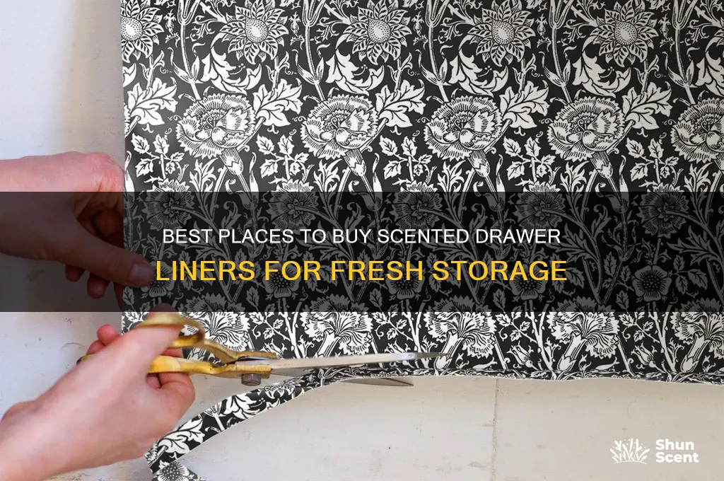 where can i buy scented drawer liners