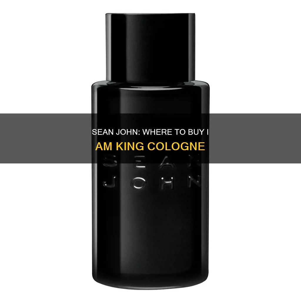 where can i buy sean john i am king cologne