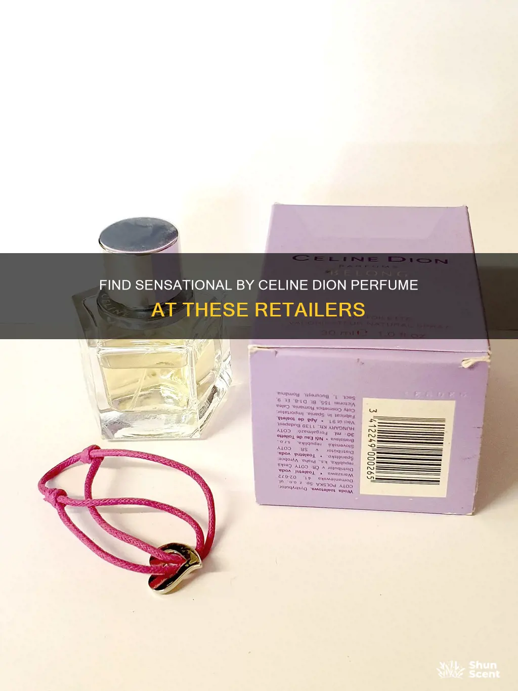 where can i buy sensational by celine dion perfume