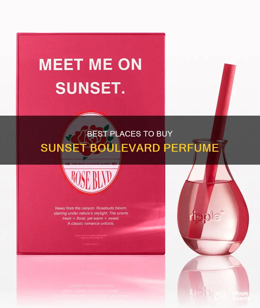 where can i buy sunset boulevard perfume