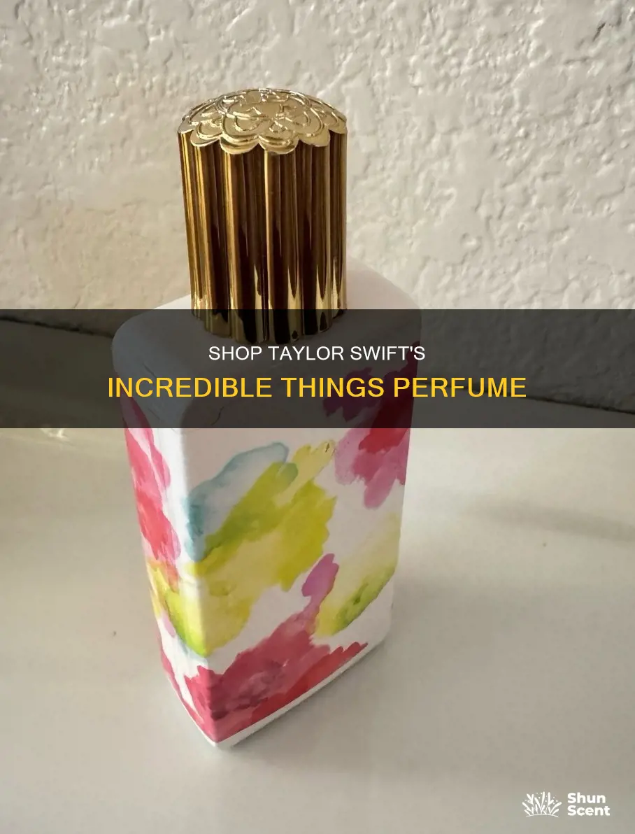 where can i buy taylor swift incredible things perfume