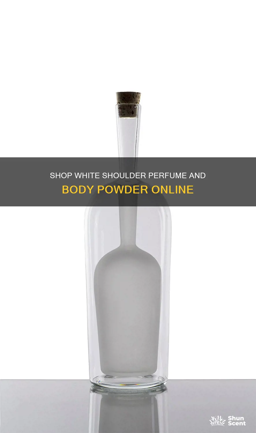 where can i buy white shoulder perfume and body powder