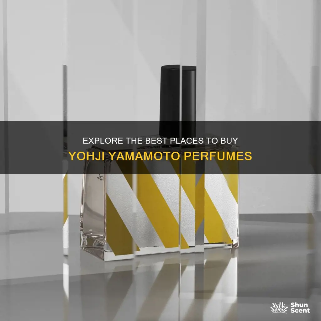 where can i buy yohji yamamoto perfume