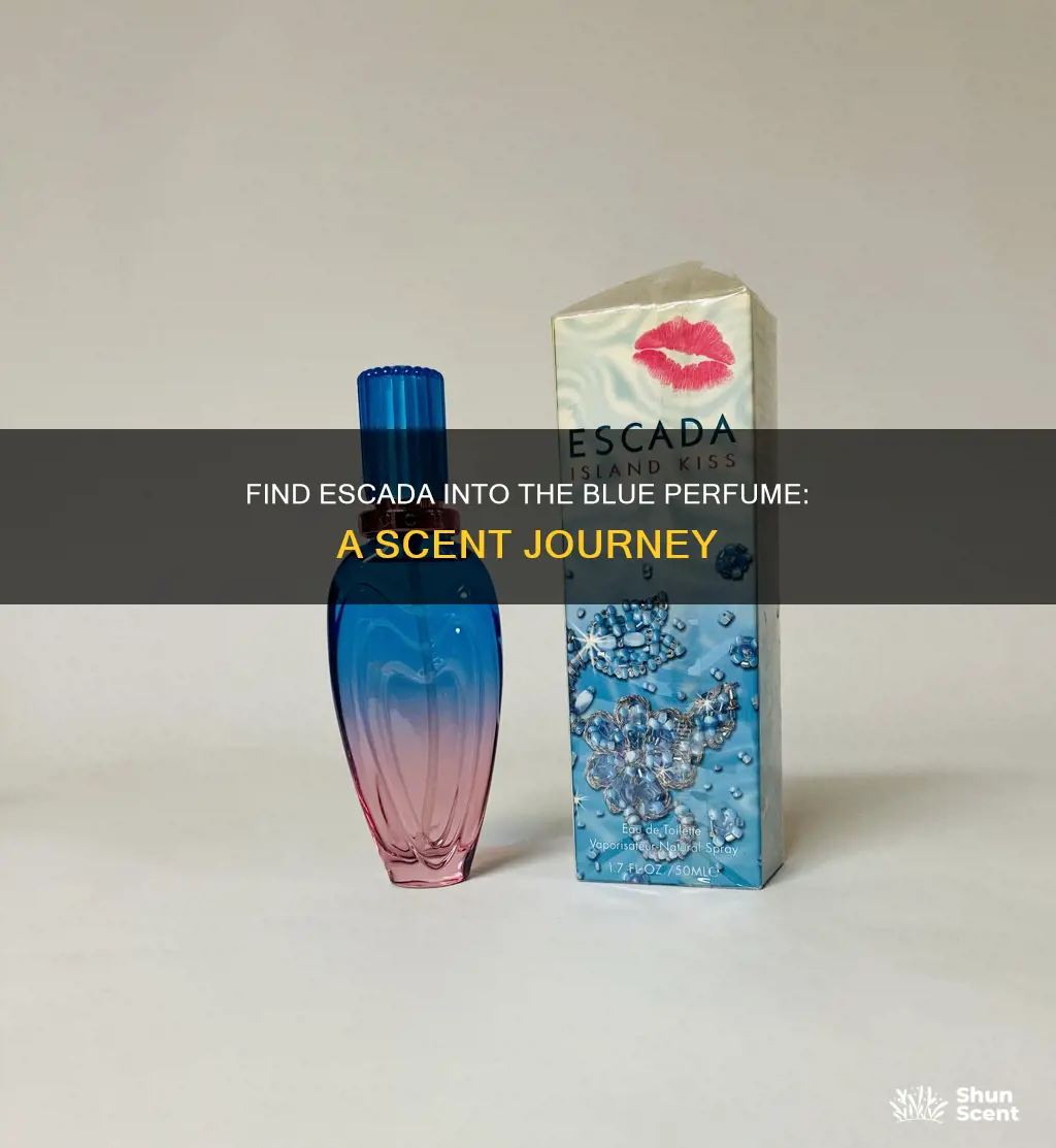 where can i find escada into the blue perfume