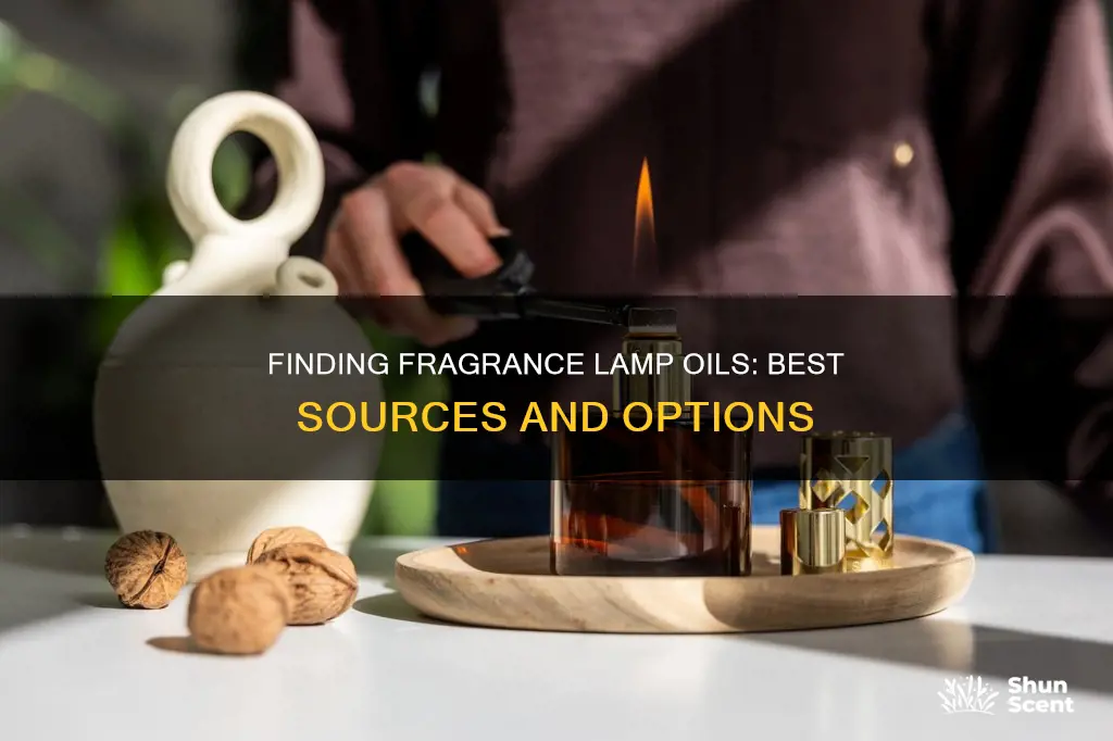 where can i find fragrance lamp oils