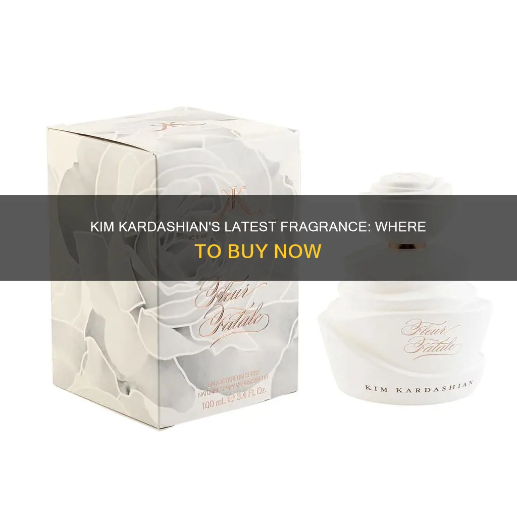 where can i find kim kardashian newest perfume