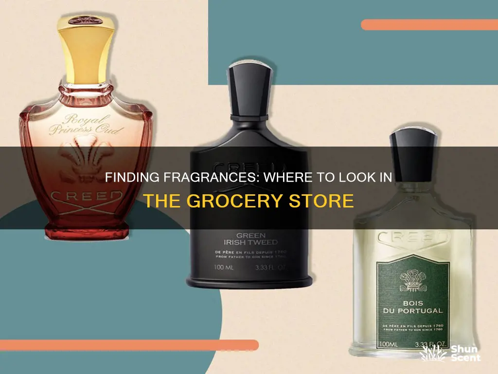 where can i find perfume in the grocery store
