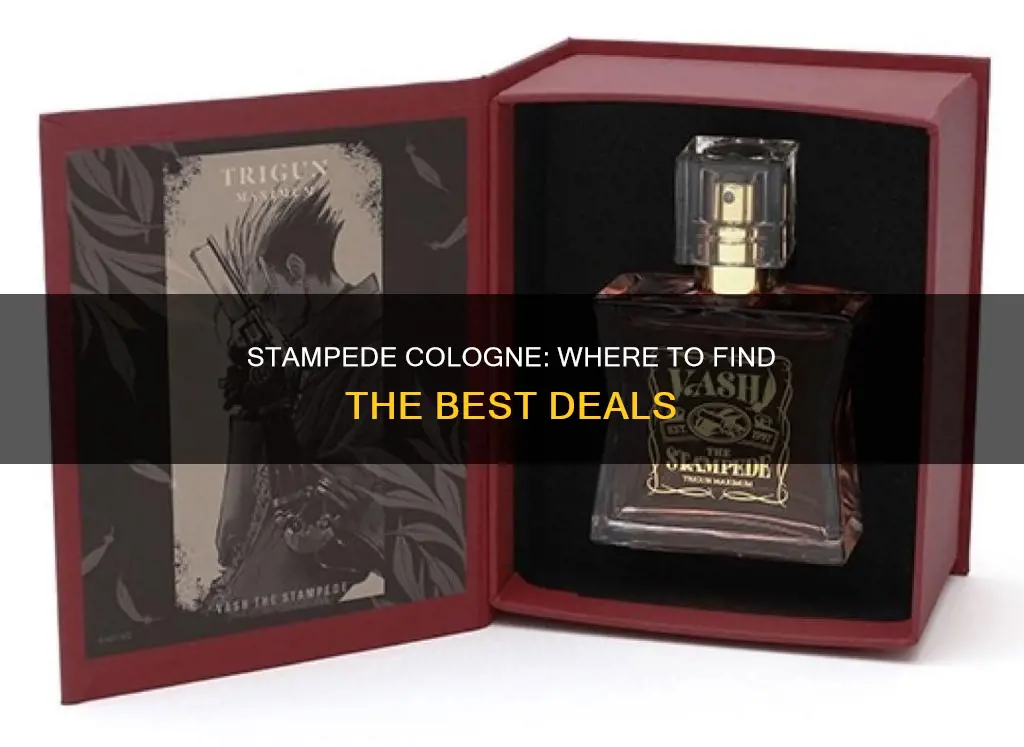 where can i find stampede cologne at a sale price