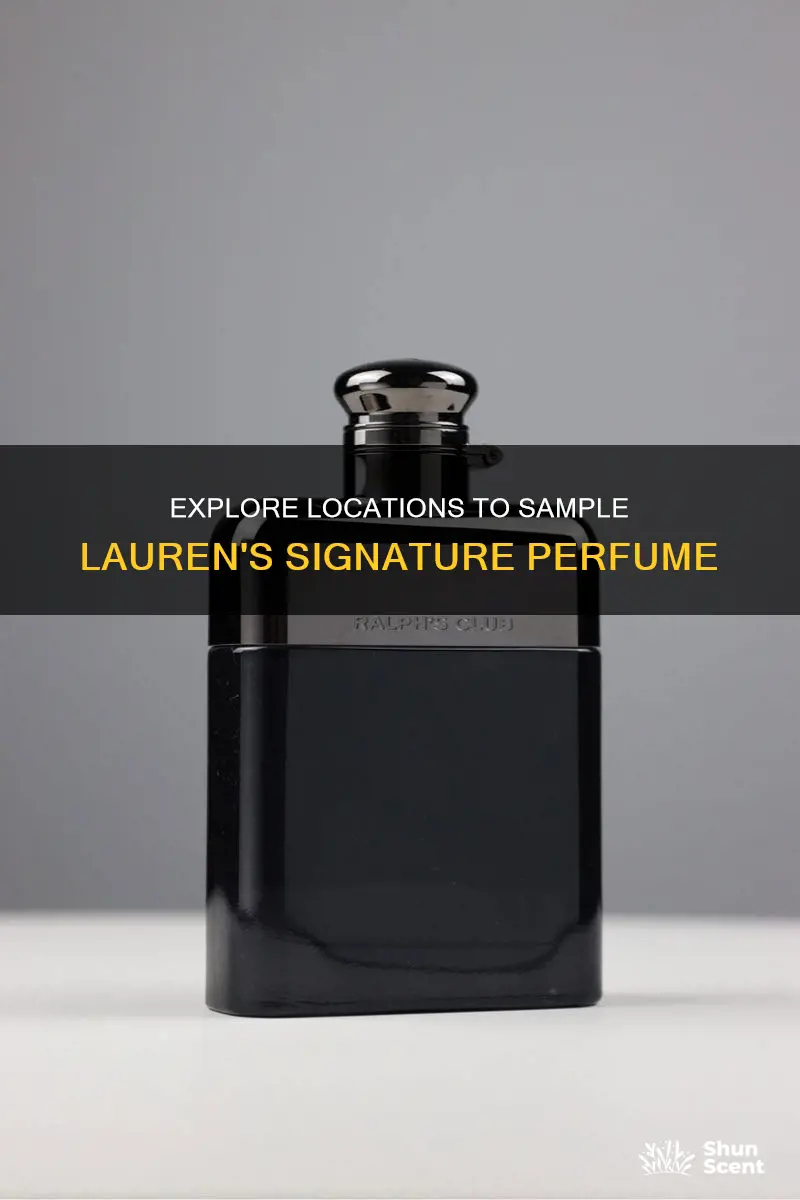 where can i get a sample of lauren perfume