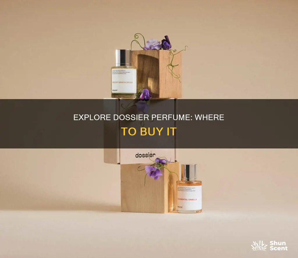 where can i get dossier perfume