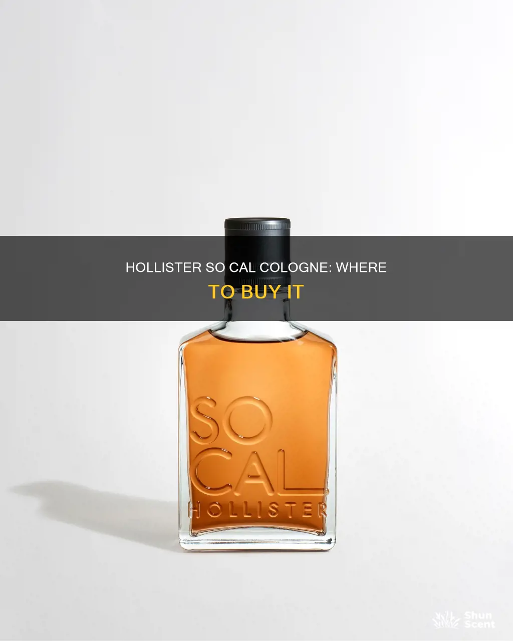 where can i get hollister so cal cologne