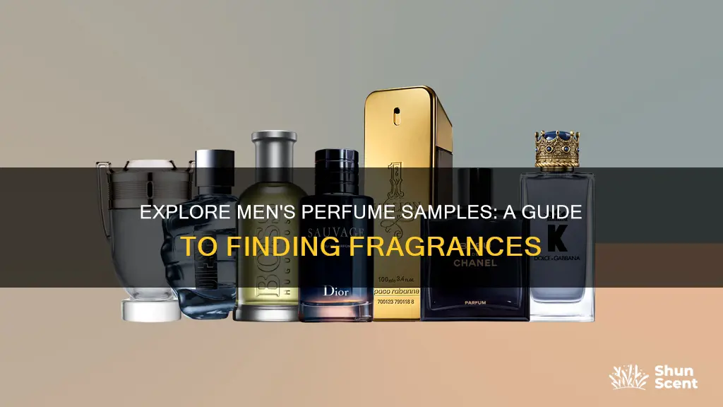 where can i get men perfume sample