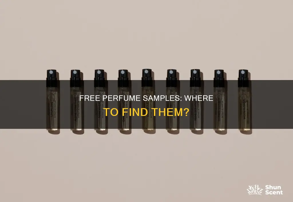where can i get perfume samples for free