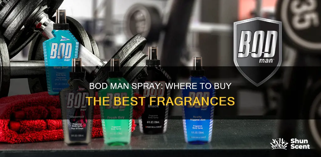 where can i purchase bod man spray fragrance