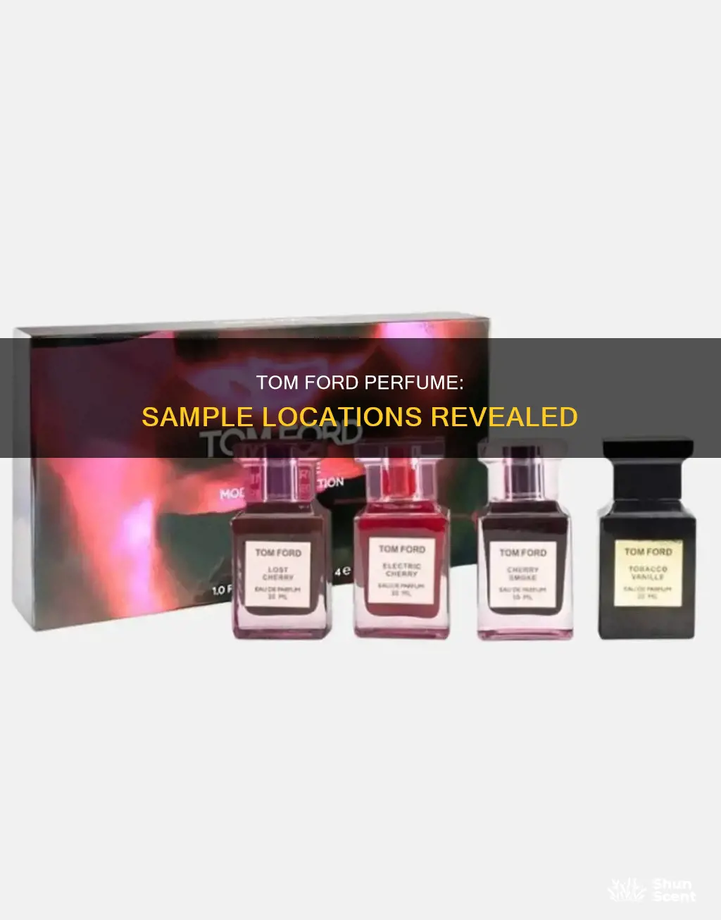 where can i sample tom ford perfume