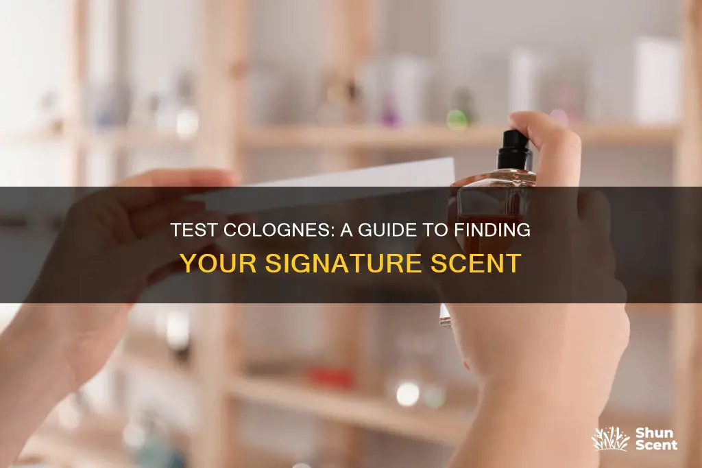 where can test colognes