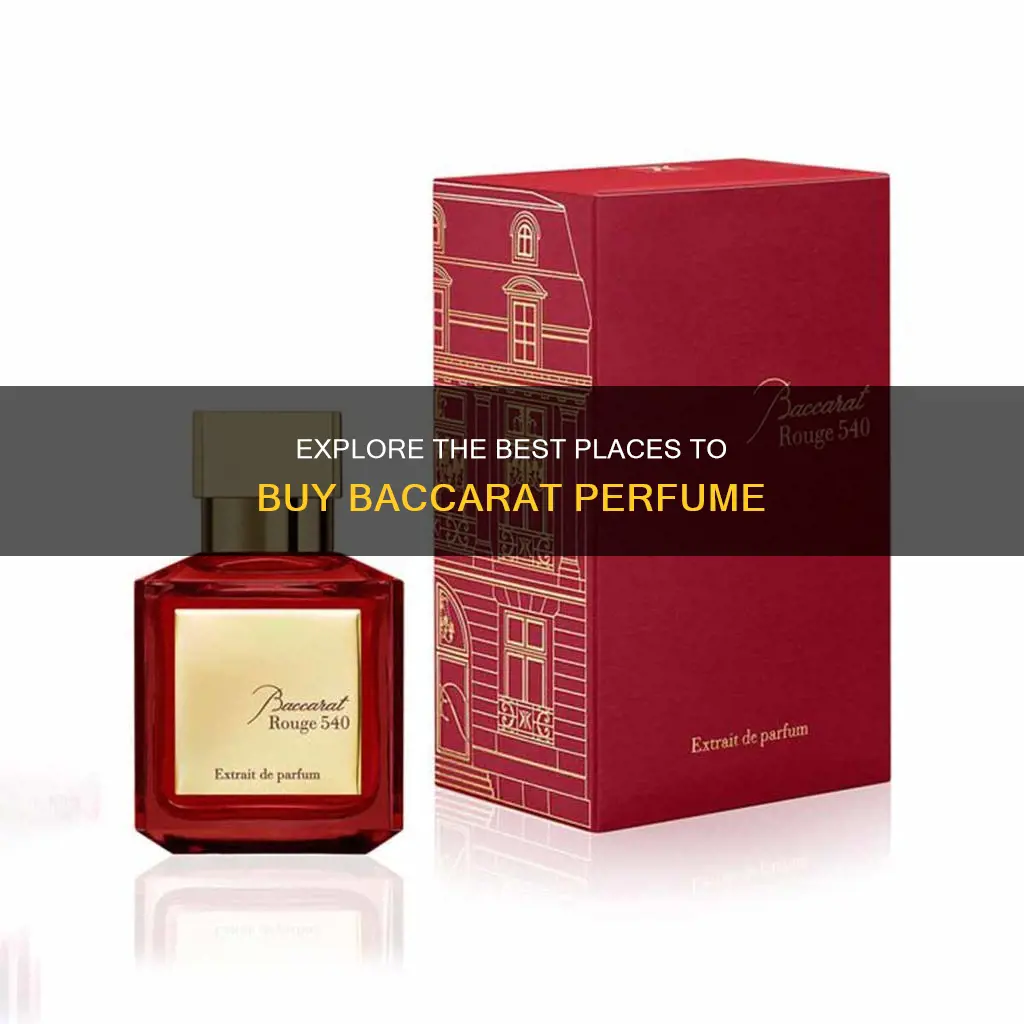 where can you buy baccarat perfume