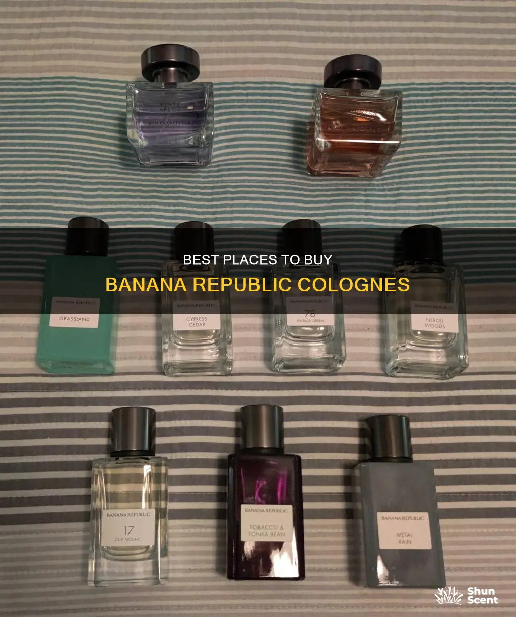 where can you buy banana republic cologne