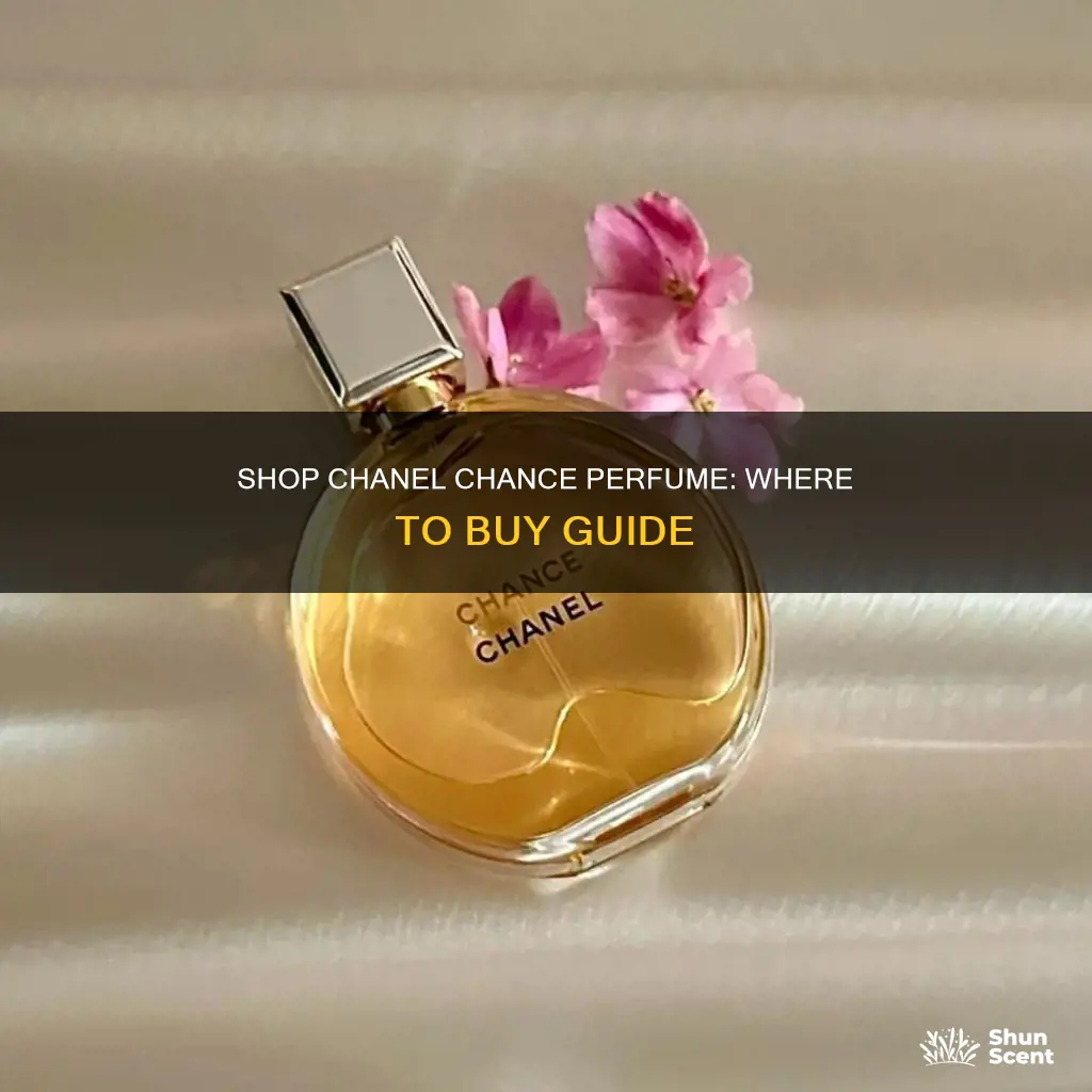 where can you buy chanel chance perfume