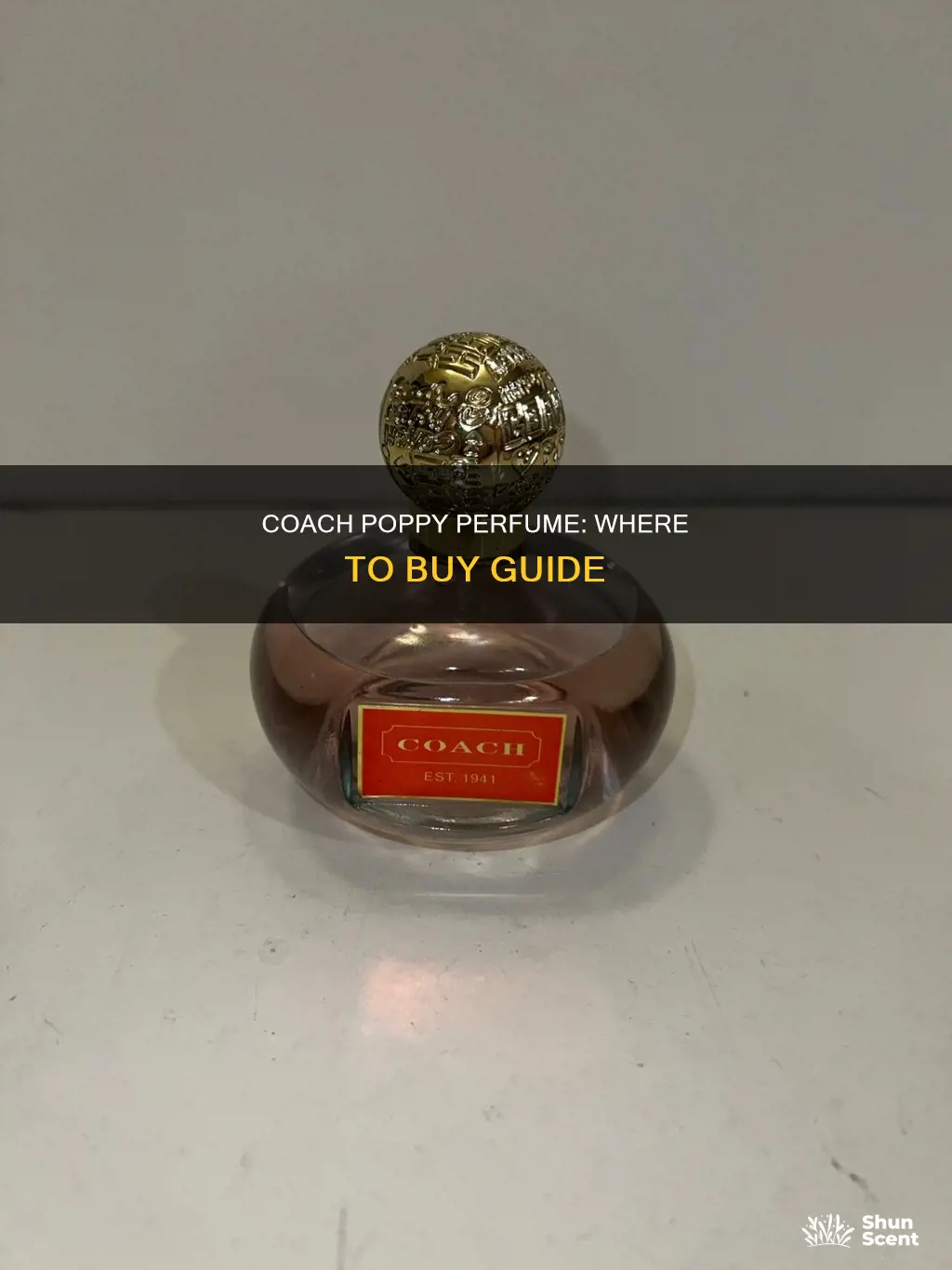 where can you buy coach poppy perfume