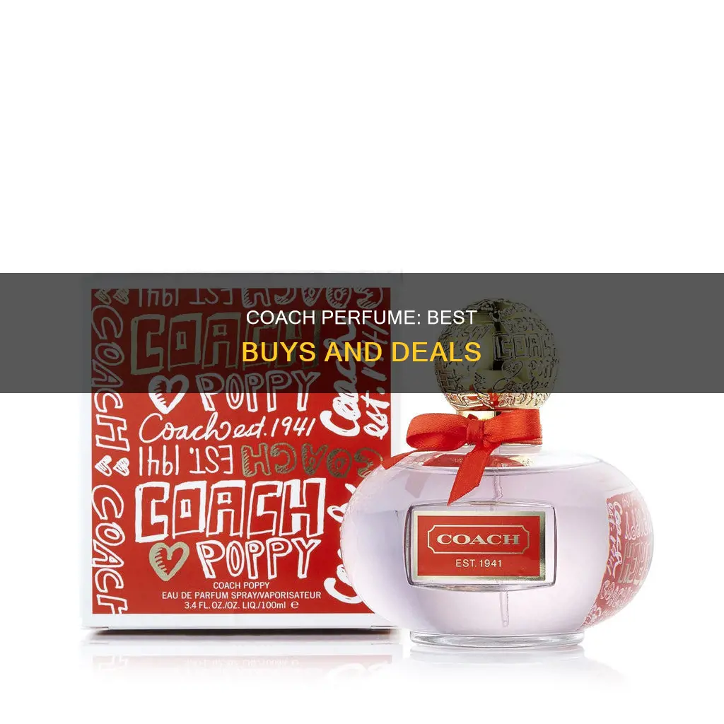 where can you get the best buys on coach perfume