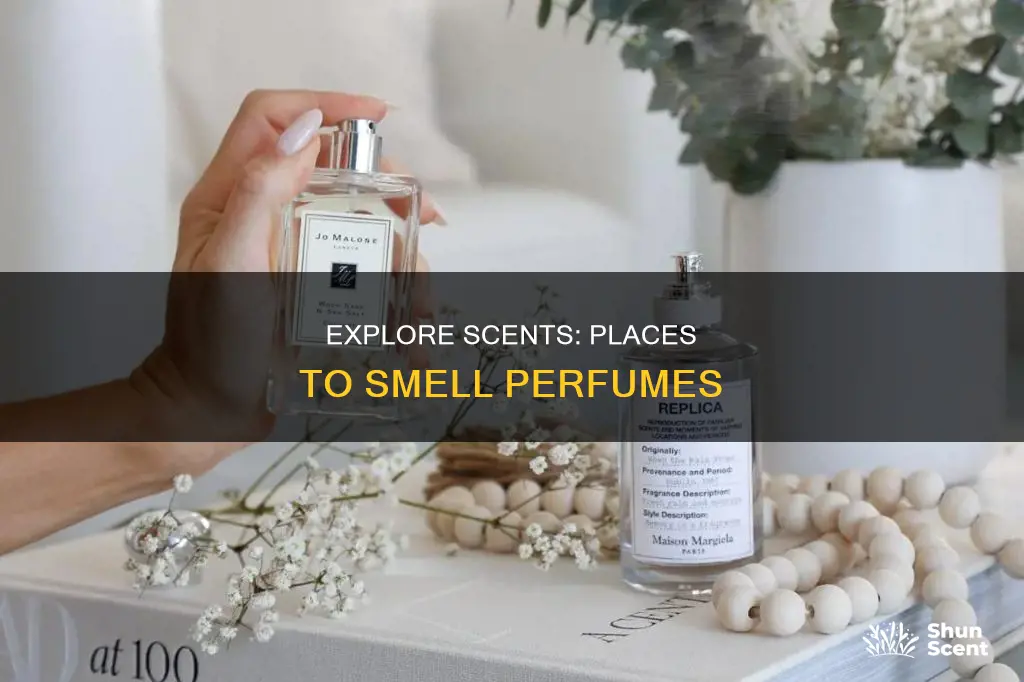 where can you smell perfumes