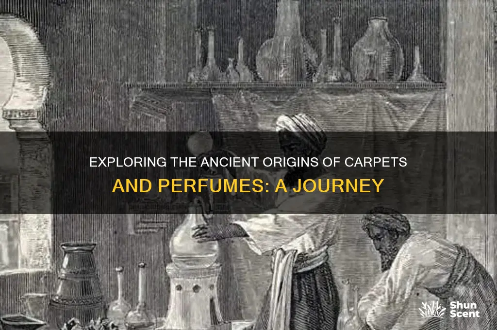 where did carpets and perfumes originate