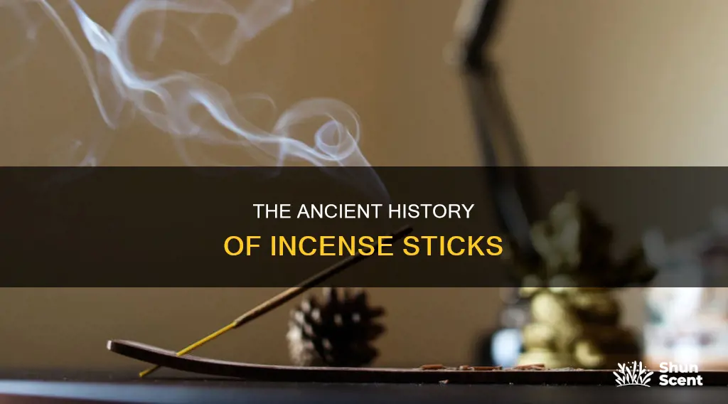 where did incense sticks come from