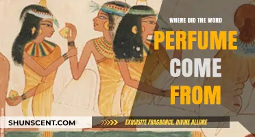 Unveiling the Aromatic Origins: The Surprising History of 'Perfume