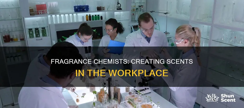 where do fragrance chemists work