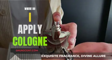 The Art of Applying Cologne: Where to Spray