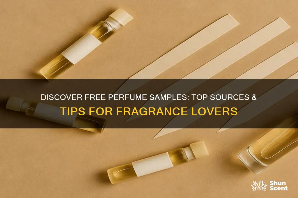 where do i get free perfume samples