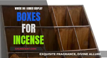 Incense Display Boxes: Where to Order?