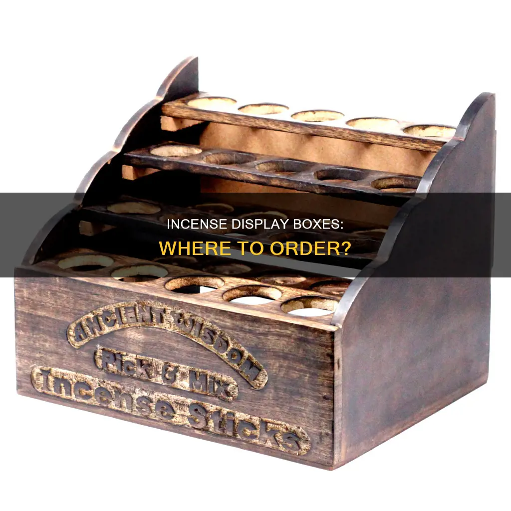 where do i order display boxes for incense