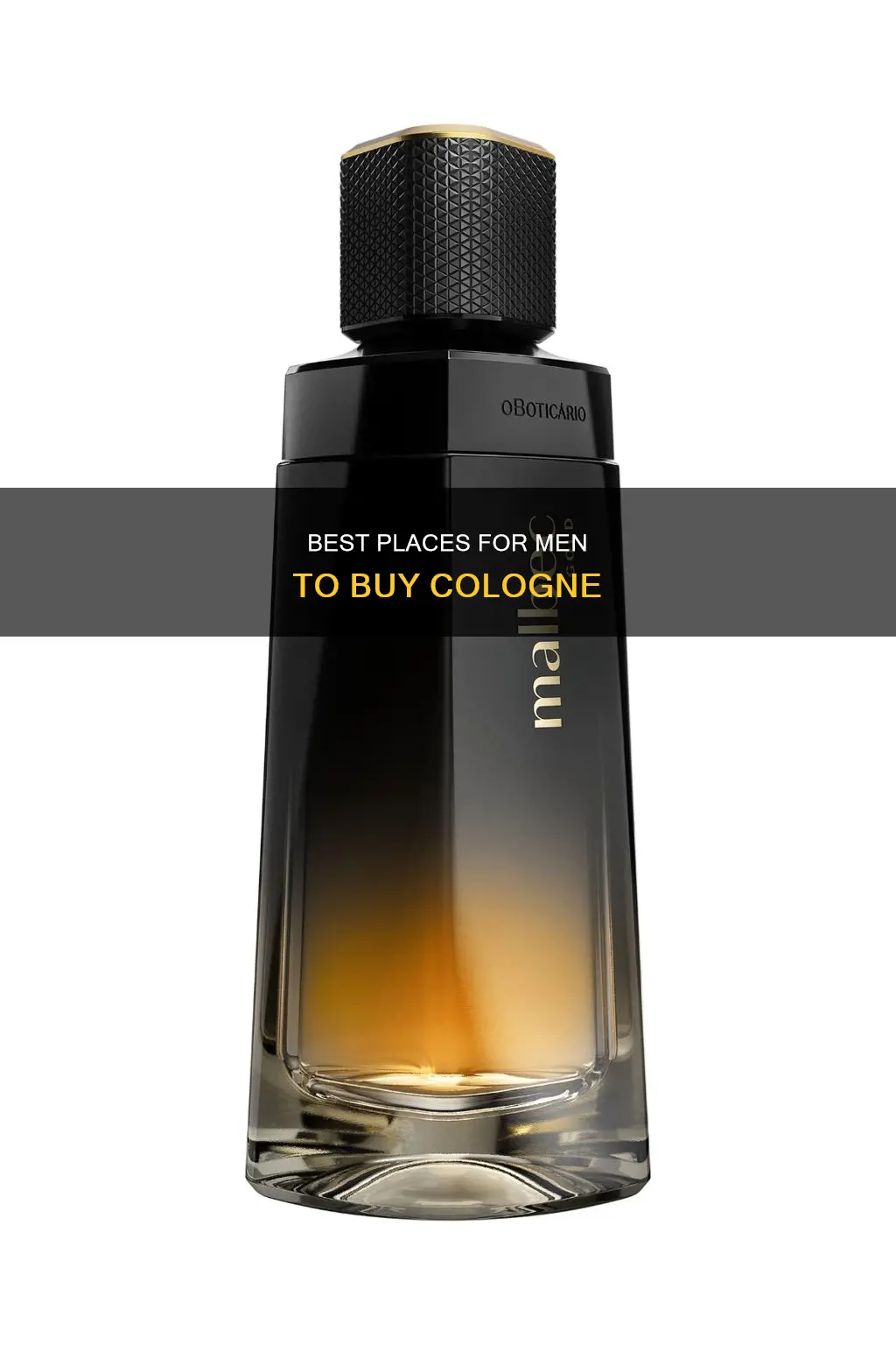 where do men buy cologne