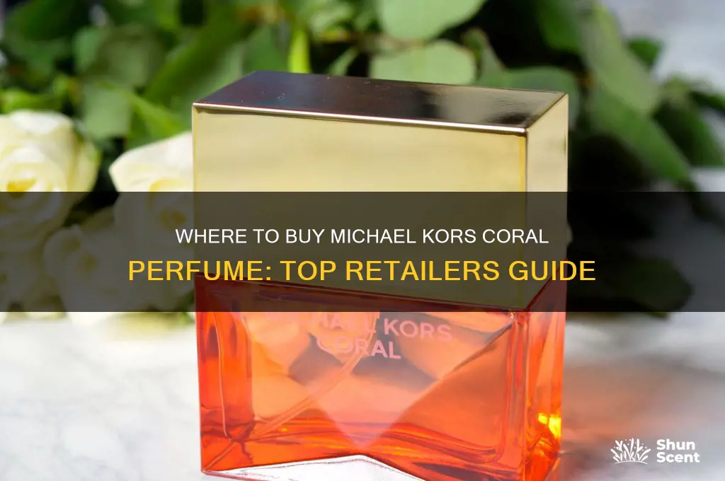 where do they sell michael kors coral perfume