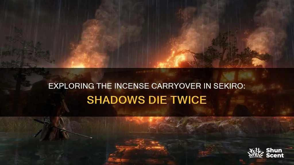 where do you go after lighting the incense sekiro